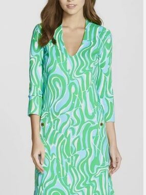 Lilly Pulitzer Charlena Resort White Finders Keepers Shift Dress Size XS
